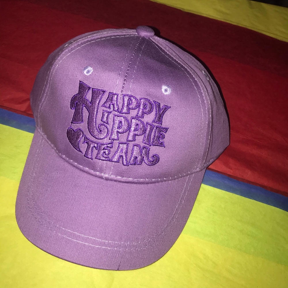 Purple Youth Hippie Kids cap hat gorpcore kidcore child teen cap retro - Picture 7 of 13